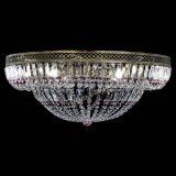 Люстра Венеция Купол пластинка под бронзу Розовая в Самаре