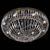 Люстра Венеция Купол пластинка под бронзу Розовая в Самаре