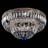 Люстра Венеция Купол пластинка Синяя в Самаре