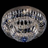 Люстра Венеция Купол пластинка Синяя в Самаре