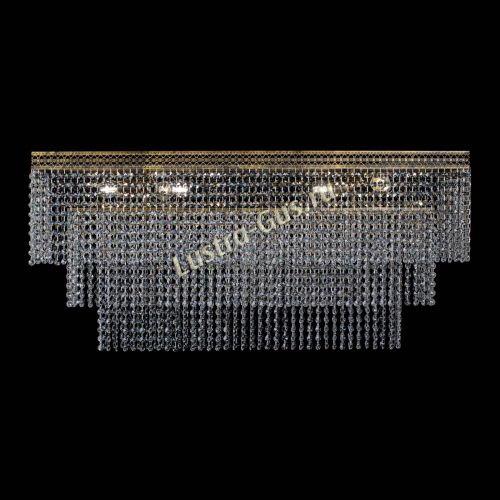 Люстра Прямоугольник Венеция №8 под бронзу в Самаре Гусь Хрустальный