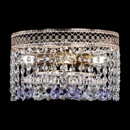 Люстра Венеция шар №2 фиолетовая в Самаре Гусь Хрустальный