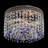 Люстра Венеция шар №2 фиолетовая в Самаре