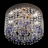 Люстра Венеция шар №2 фиолетовая в Самаре