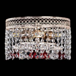  Люстра Венеция шар №2 красная