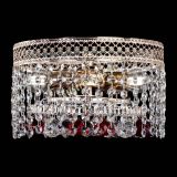 Люстра Венеция шар №2 красная в Самаре