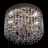 Люстра Венеция шар №2 розовая в Самаре