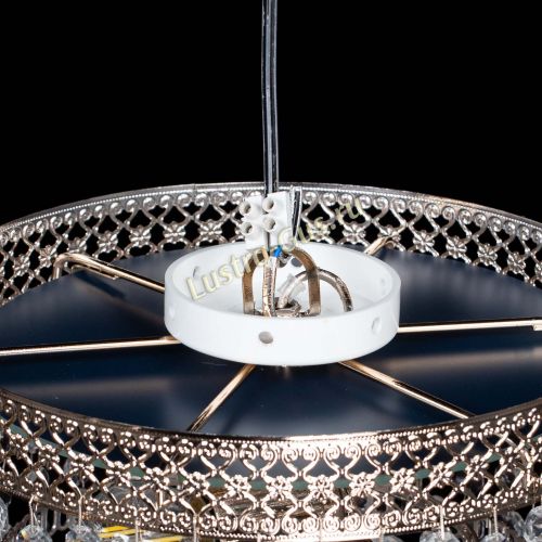 Люстра Венеция шар №2 черная в Самаре Гусь Хрустальный