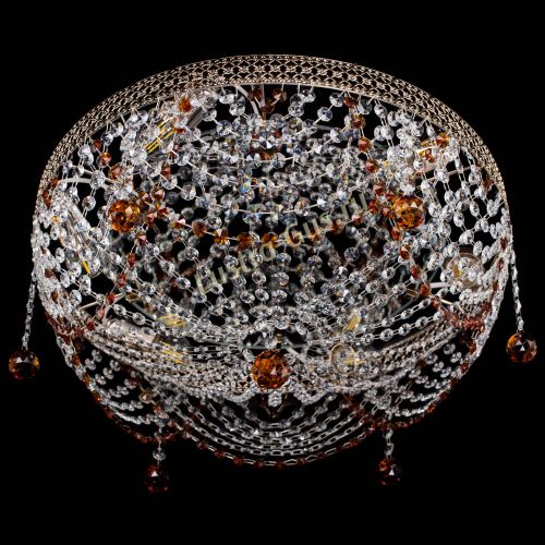 Люстра Венеция Жасмин чайная в Самаре Гусь Хрустальный