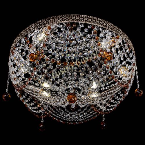 Люстра Венеция Жасмин чайная в Самаре Гусь Хрустальный