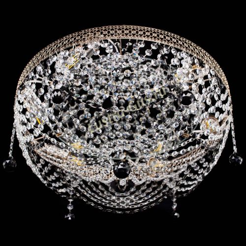 Люстра Венеция Жасмин черная в Самаре Гусь Хрустальный