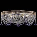 Люстра Венеция Жасмин фиолетовая в Самаре