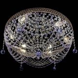 Люстра Венеция Жасмин фиолетовая в Самаре
