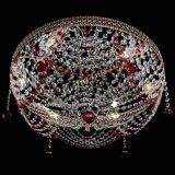Люстра Венеция Жасмин красная в Самаре