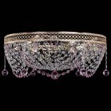 Люстра Венеция Жасмин розовая в Самаре