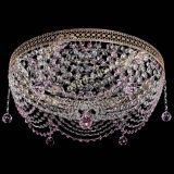 Люстра Венеция Жасмин розовая в Самаре