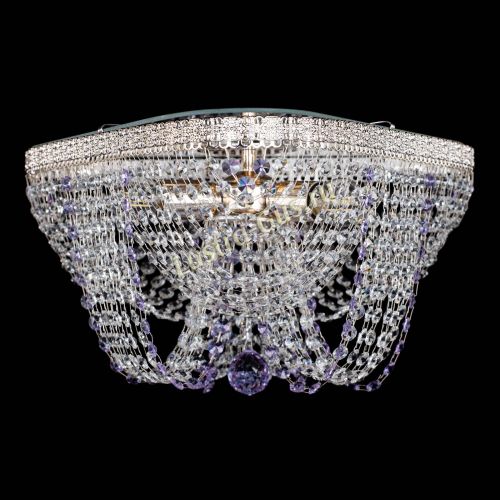 Люстра Верона Токката №5 фиолетовая в Самаре Гусь Хрустальный