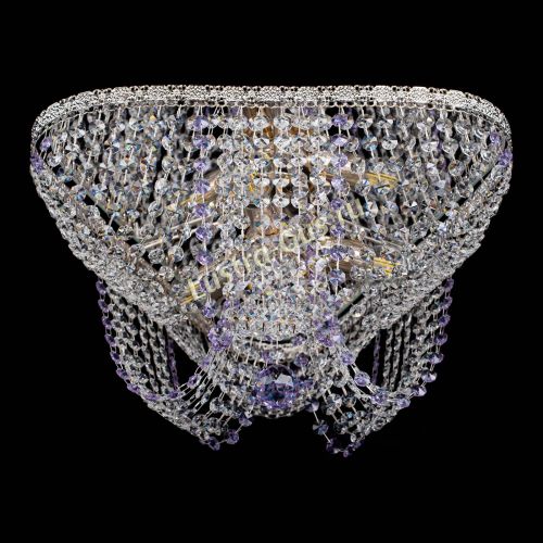Люстра Верона Токката №5 фиолетовая в Самаре Гусь Хрустальный
