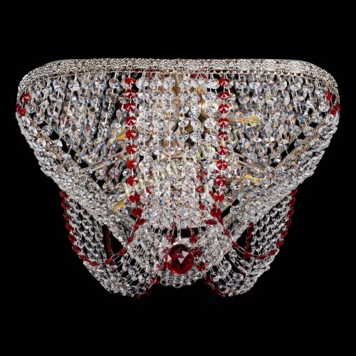 Люстра Верона Токката №5 красная в Самаре Гусь Хрустальный