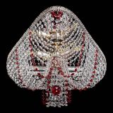 Люстра Верона Токката №5 красная в Самаре