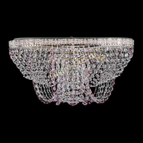 Люстра Верона Токката №5 розовая в Самаре Гусь Хрустальный