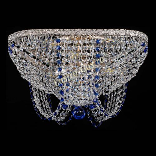 Люстра Верона Токката №5 синяя в Самаре Гусь Хрустальный