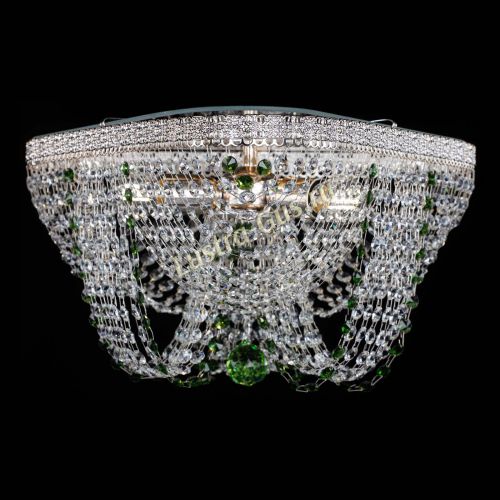 Люстра Верона Токката №5 зеленая в Самаре Гусь Хрустальный