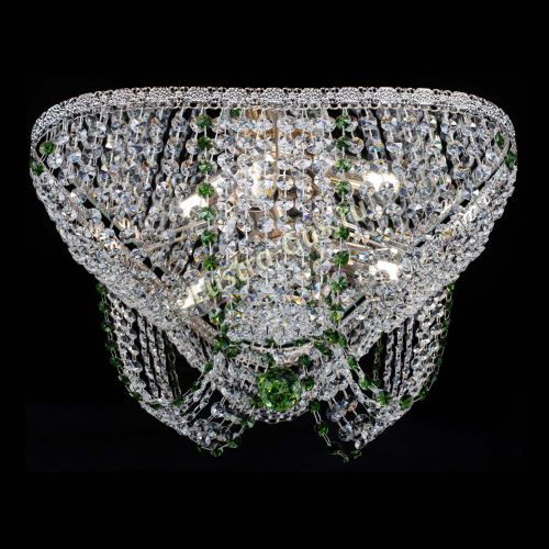 Люстра Верона Токката №5 зеленая в Самаре Гусь Хрустальный