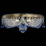 Люстра Виктория Синяя под бронзу в Самаре Люстра Виктория Синяя под бронзу в Самаре