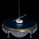 Люстра Виктория Синяя под бронзу в Самаре Люстра Виктория Синяя под бронзу в Самаре