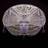 Люстра Виктория сиреневая в Самаре