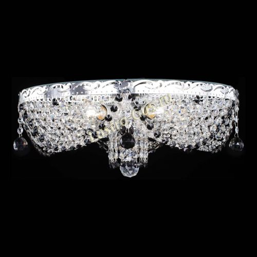 Люстра Виктория черная в Самаре Гусь Хрустальный