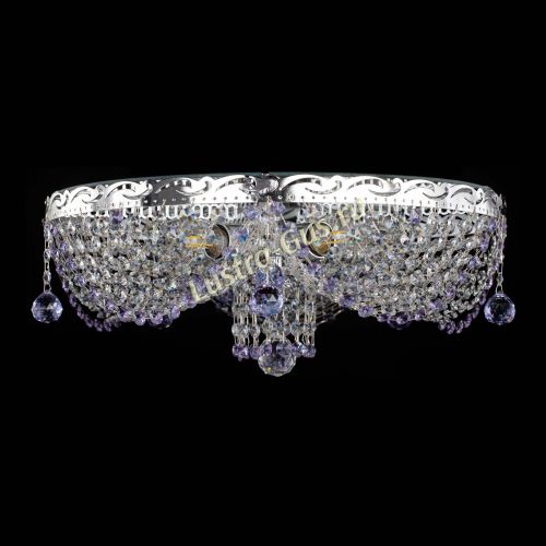 Люстра Виктория фиолетовая в Самаре Люстра Виктория фиолетовая в Самаре