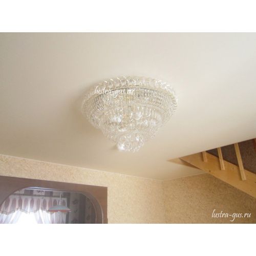 Люстра Водопад в Самаре Гусь Хрустальный