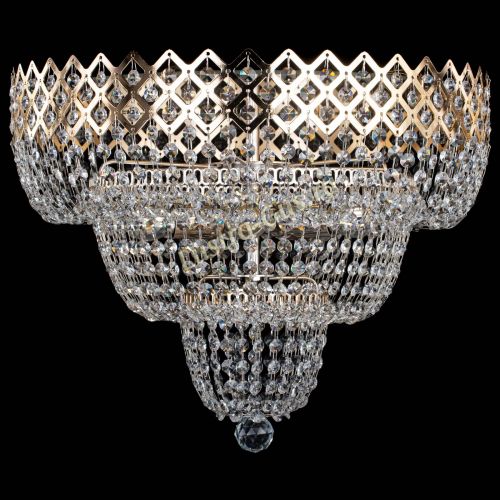 Люстра Водопад Корона №2 в Самаре Гусь Хрустальный