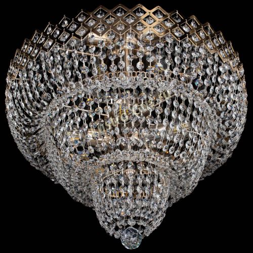 Люстра Водопад Корона №2 в Самаре Гусь Хрустальный