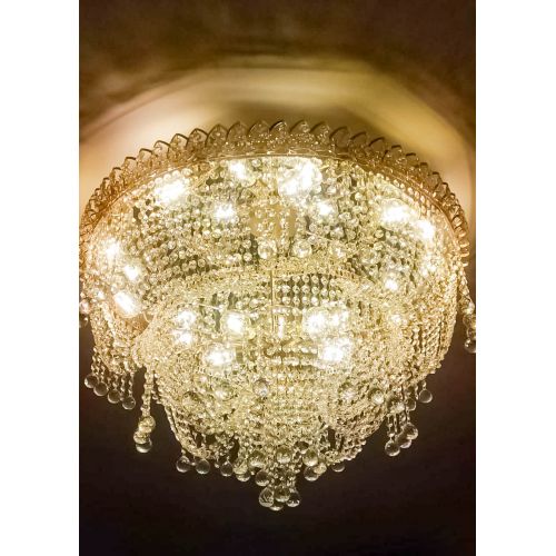 Люстра Водопад Софья №8 в Самаре Гусь Хрустальный