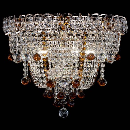 Люстра Водопад Софья чайная в Самаре Гусь Хрустальный