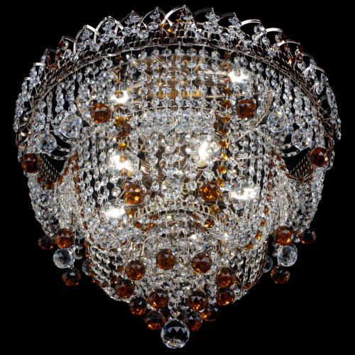 Люстра Водопад Софья чайная в Самаре Гусь Хрустальный