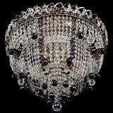 Люстра Водопад Софья черная в Самаре