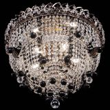 Люстра Водопад Софья черная в Самаре