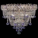 Люстра Водопад Софья фиолетовая в Самаре