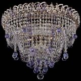 Люстра Водопад Софья фиолетовая в Самаре