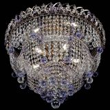 Люстра Водопад Софья фиолетовая в Самаре