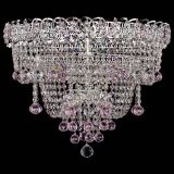 Люстра Водопад Софья розовая в Самаре