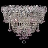 Люстра Водопад Софья розовая в Самаре