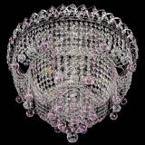 Люстра Водопад Софья розовая в Самаре