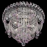 Люстра Водопад Софья розовая в Самаре