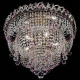 Люстра Водопад Софья розовая в Самаре