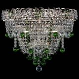 Люстра Водопад Софья зеленая в Самаре